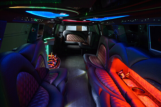 limo rental with top sound systems