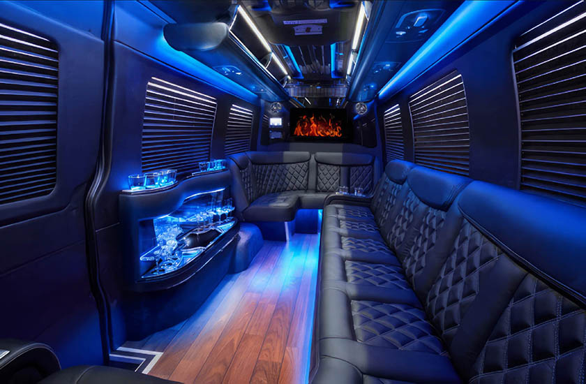 Luxury cargo van