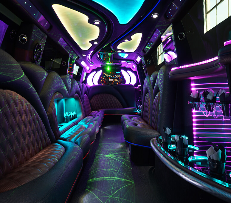 limousine with the best amenities